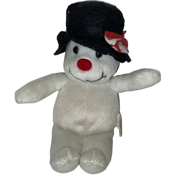 Mixed Lot Of 5 Christmas Plush Santa Snowman Penguin - Picture 11 of 11